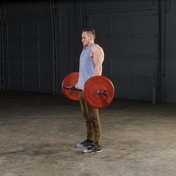 Body Solid Tools OTB50 Olympic Shrug Hex Bar