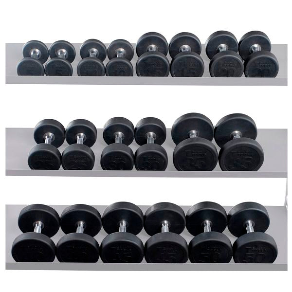 Body Solid Tools SDPS Rubber Round Dumbbell Sets