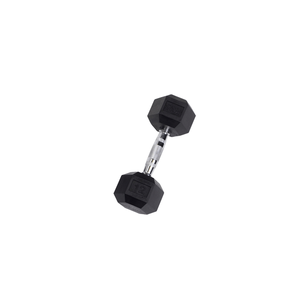 Body Solid Tools SDR Rubber Hex Dumbbells