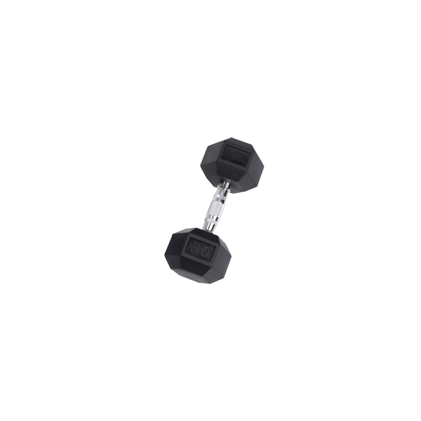 Body Solid Tools SDR Rubber Hex Dumbbells