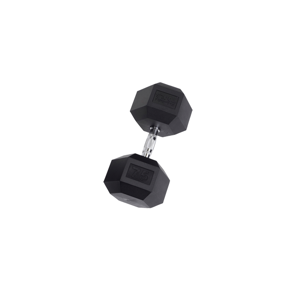 Body Solid Tools SDR Rubber Hex Dumbbells