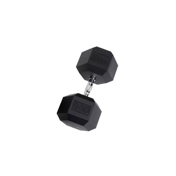 Body Solid Tools SDR Rubber Hex Dumbbells