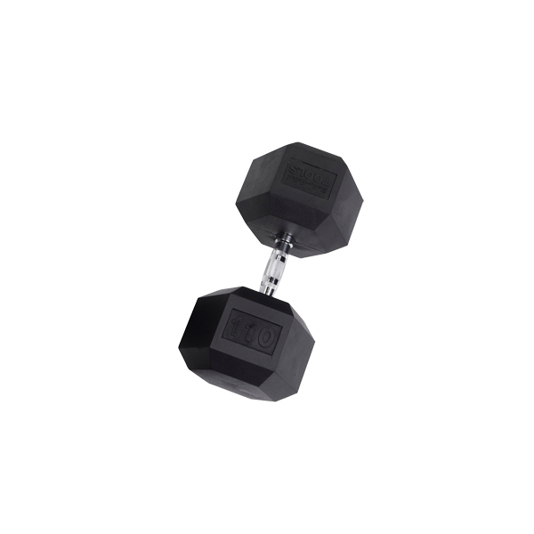 Body Solid Tools SDR Rubber Hex Dumbbells