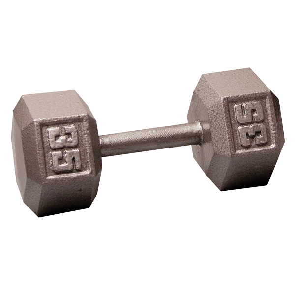 Body Solid Tools SDX Cast Iron Hex Dumbbells