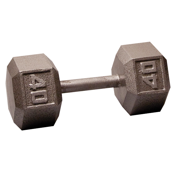 Body Solid Tools SDX Cast Iron Hex Dumbbells