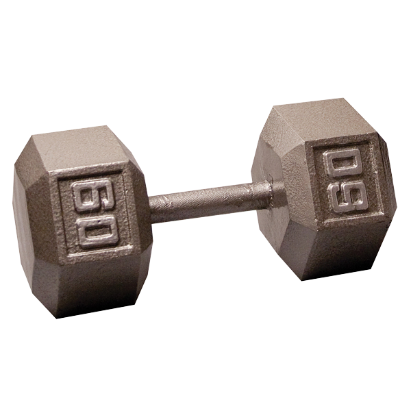 Body Solid Tools SDX Cast Iron Hex Dumbbells