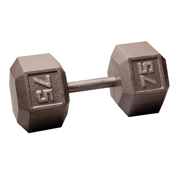 Body Solid Tools SDX Cast Iron Hex Dumbbells