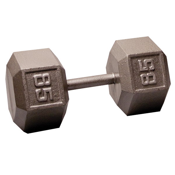 Body Solid Tools SDX Cast Iron Hex Dumbbells