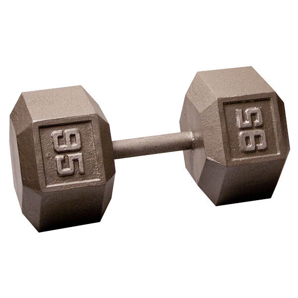 Body Solid Tools SDX Cast Iron Hex Dumbbells