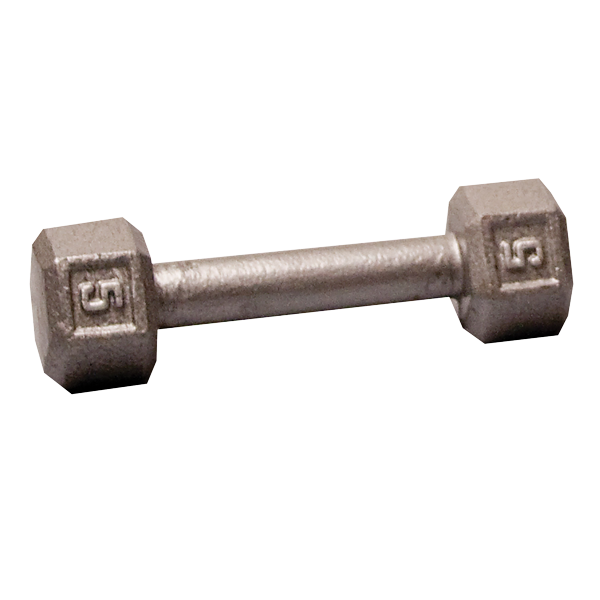 Body Solid Tools SDX Cast Iron Hex Dumbbells