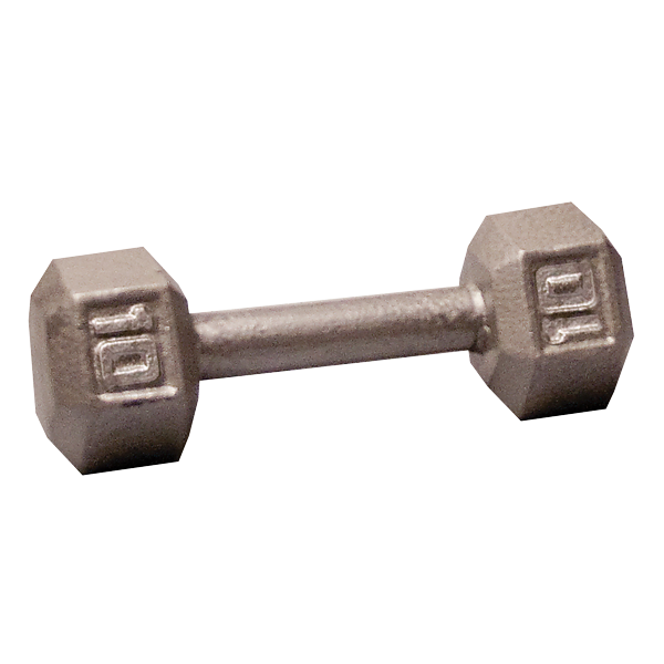 Body Solid Tools SDX Cast Iron Hex Dumbbells