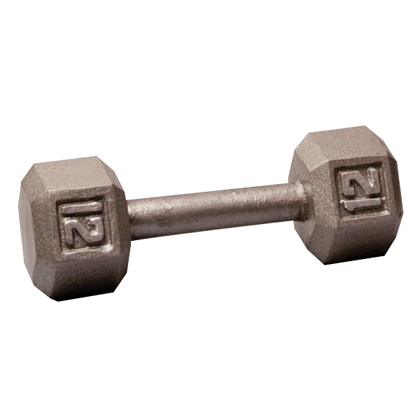 Body Solid Tools SDX Cast Iron Hex Dumbbells