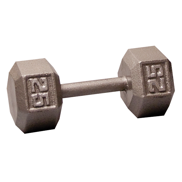 Body Solid Tools SDX Cast Iron Hex Dumbbells