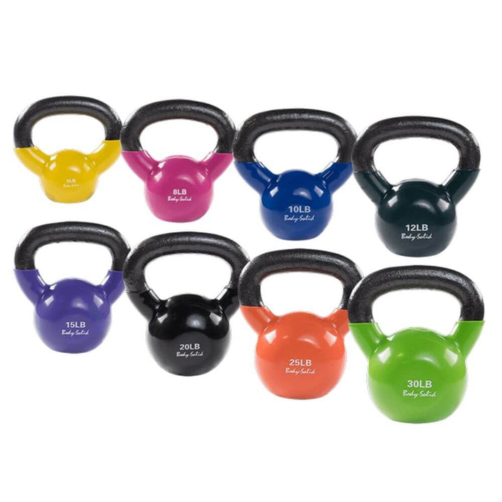 Body-Solid KBVS Vinyl Coated Kettlebell Sets