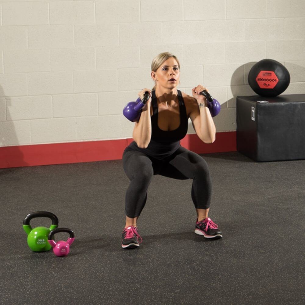 Body-Solid KBVS Vinyl Coated Kettlebell Sets