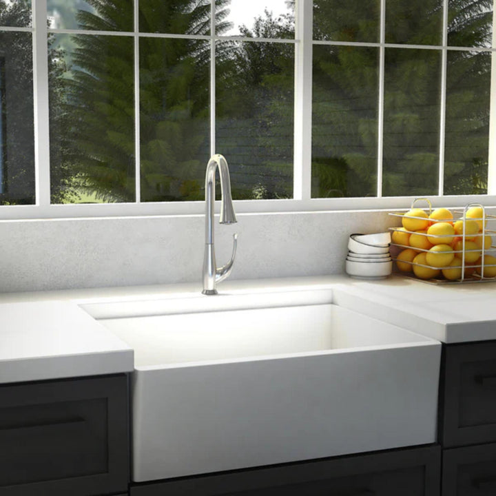 ZLINE Castor Pull-Down Single Handle Kitchen Faucet in Chrome
