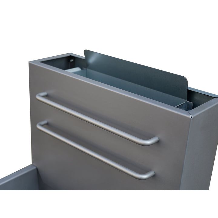 Forno Commerciale Natural Gas Deep Fryer, 4 Burners 120,000 BTU, 50 lbs Oil Capacity