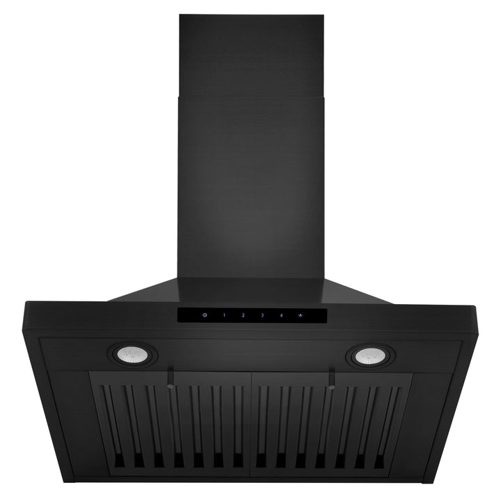 ZLINE 24" Convertible Vent Wall Mount Range Hood in Black Stainless Steel (BSKBN-24)