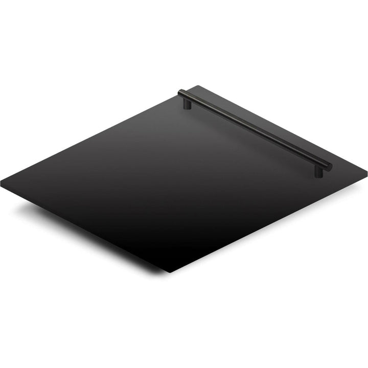ZLINE 24 in. Top Control Dishwasher with Black Stainless Steel Panel and Modern Style Handle, 52dBa (DW-BS-H-24)