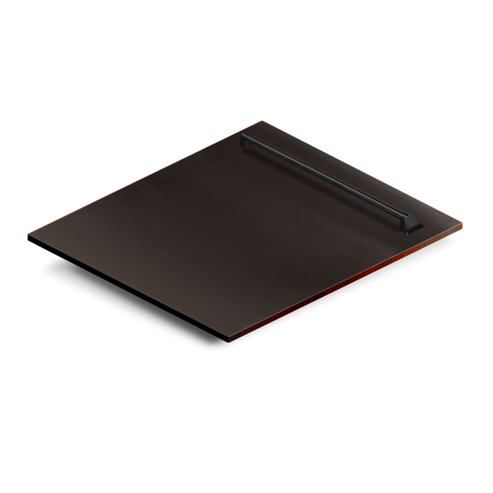ZLINE 24 in. Dishwasher Panel in Oil Rubbed Bronze with Traditional Handle (DP-ORB-H-24)
