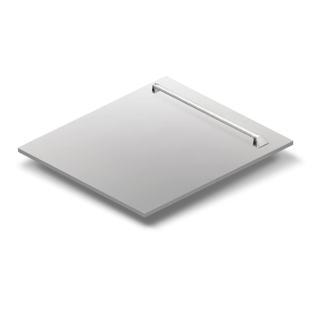 ZLINE 24" Tallac Tall Tub Dishwasher Panel in Stainless Steel with Traditional Handle