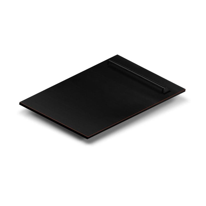 ZLINE 24 in. Tallac Series 3rd Rack Dishwasher with Oil-Rubbed Bronze Panel and Traditional Handle, 51dBa (DWV-ORB-24)