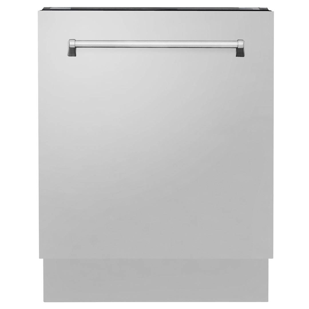 ZLINE 30 in. Dual Fuel Range, Over-the-Range Microwave, Dishwasher Appliance Package, 3KP-RAOTR30-DWV