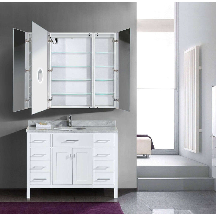 Krugg Svange 4842LLR 48″ X 42″ LED Medicine Cabinet