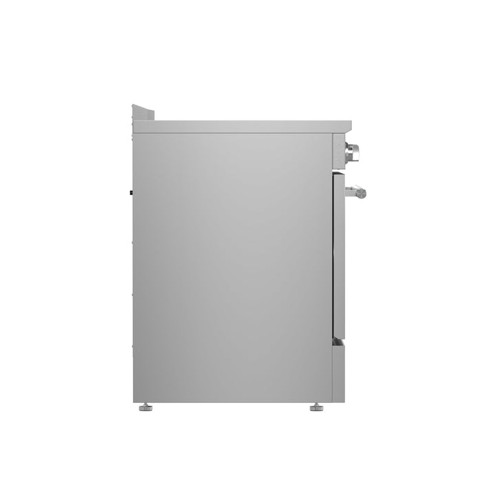 Forno Paolo 30-Inch Freestanding Electric Range, Stainless Steel, 4.38 cu.ft, True Convection Oven, Energy Efficient