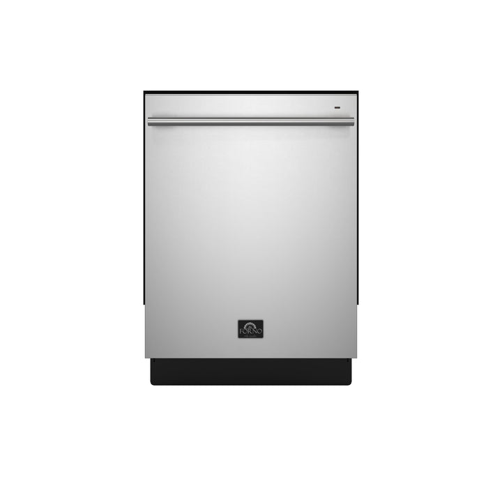 Forno Romano 24-Inch Built-In Dishwasher, Stainless Steel Finish, Stainless Steel Tub, 49 dBA, Energy Star Certified