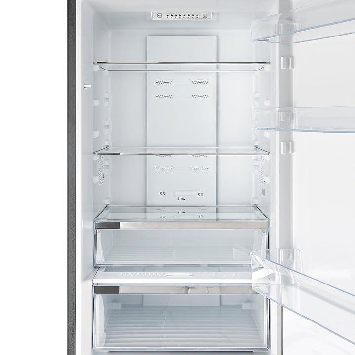 Forno Guardia 24-Inch Bottom Freezer Refrigerator, Right Swing, 10.8 cu.ft, ENERGY STAR Certified