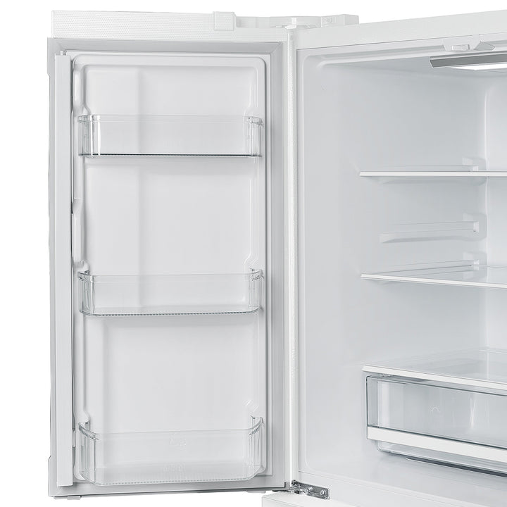 Forno Moena Espresso 36-Inch White French Door Refrigerator, 19.2 Cu. Ft., Frost-Free, Automatic Ice Maker, ENERGY STAR Certified
