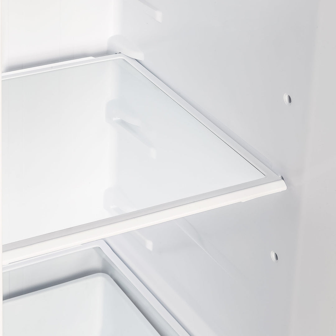 Forno Salerno Espresso 36-Inch Black Side-by-Side Refrigerator, 20 Cu. Ft., Frost-Free, Ice &amp; Water Dispenser, ENERGY STAR Certified