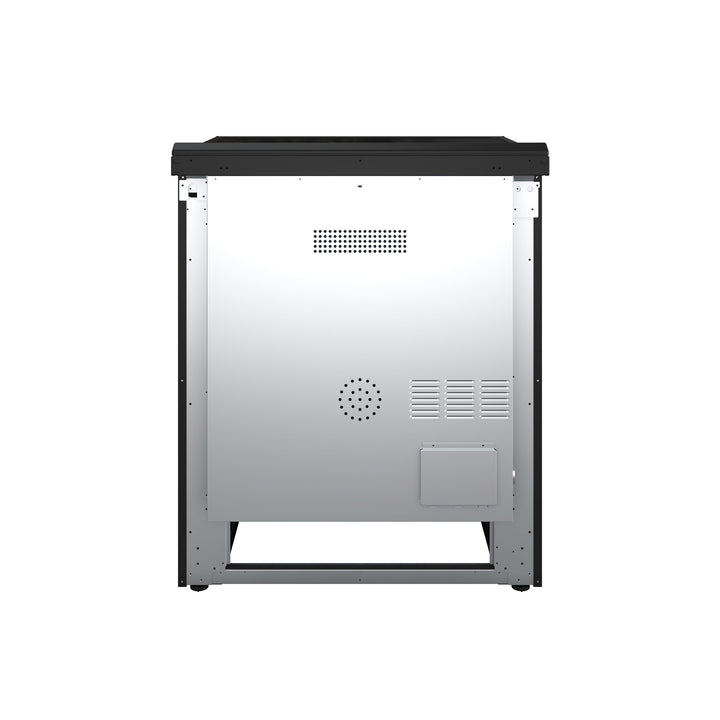 Forno Leonardo Espresso 30-Inch Black Electric Range, True Convection, Energy Efficient