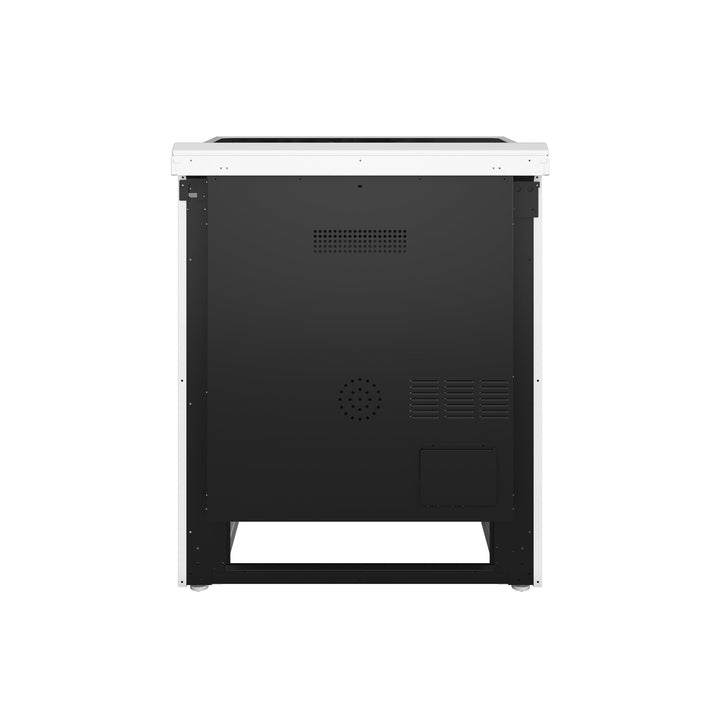 Forno Leonardo Espresso 30-Inch White Electric Range, True Convection, Energy Efficient