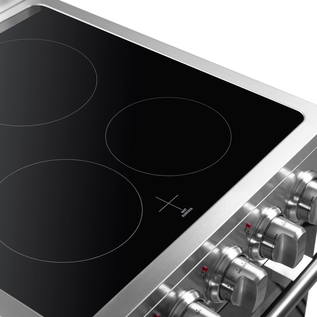 Forno Pallerano 20 Inch Freestanding Electric Range, Compact Design