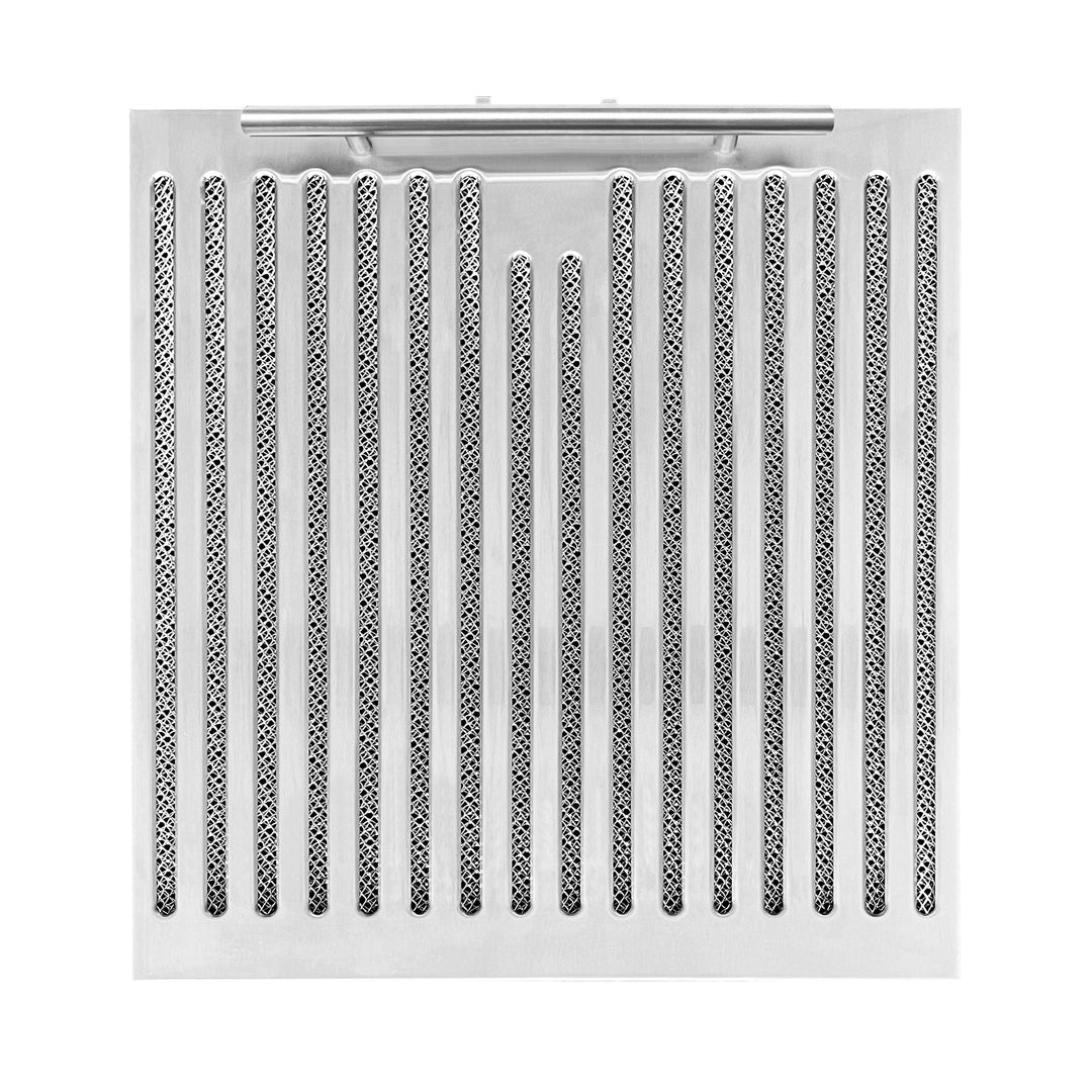 Forno Bari Espresso 30-Inch Under Cabinet Range Hood, Stainless Steel, 400 CFM, LED Lighting, Dishwasher-Safe Baffle Filters, 4-Speed Fan Control
