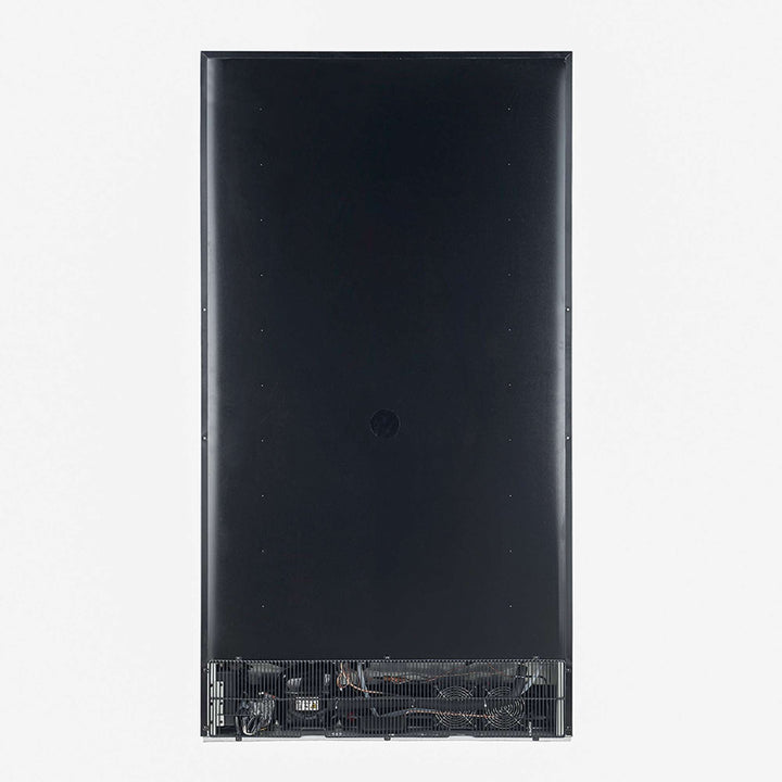 Forno Vernazza 40-Inch Side-by-Side Dual Zone Wine Cellar, 25.07 cu.ft Capacity, Stainless Steel, Temperature Control, UV-Protected Glass Door, Wooden Shelves