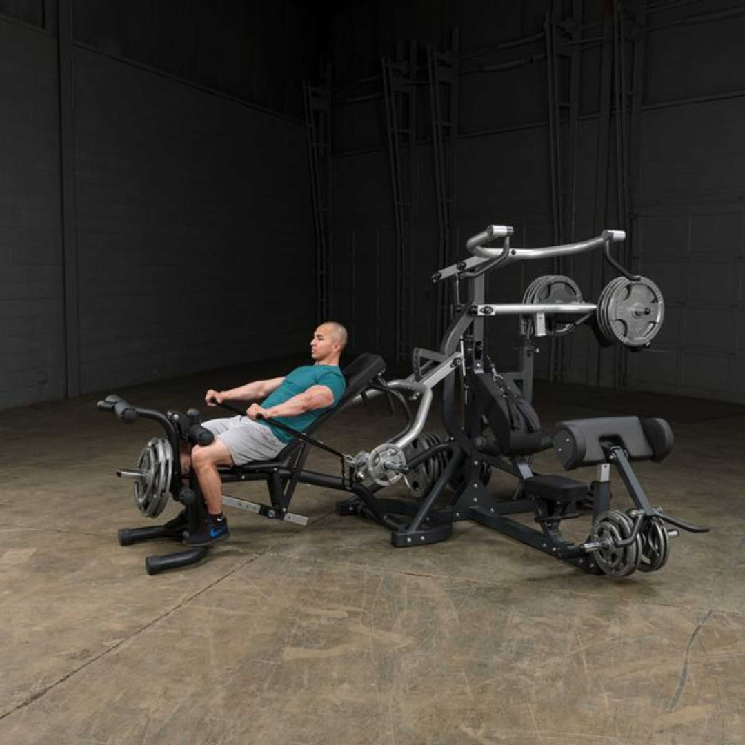 Body Solid SBL460P4 Free-Weight Leverage Home Gym