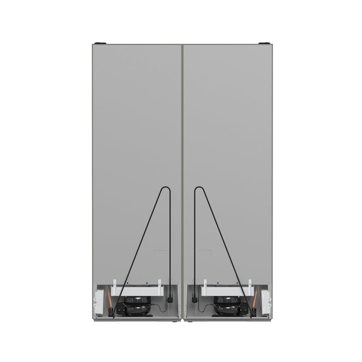 Forno Guardia 46.8-Inch Double Bottom Freezer Refrigerators, Total Capacity 21.6 cu.ft, ENERGY STAR Certified