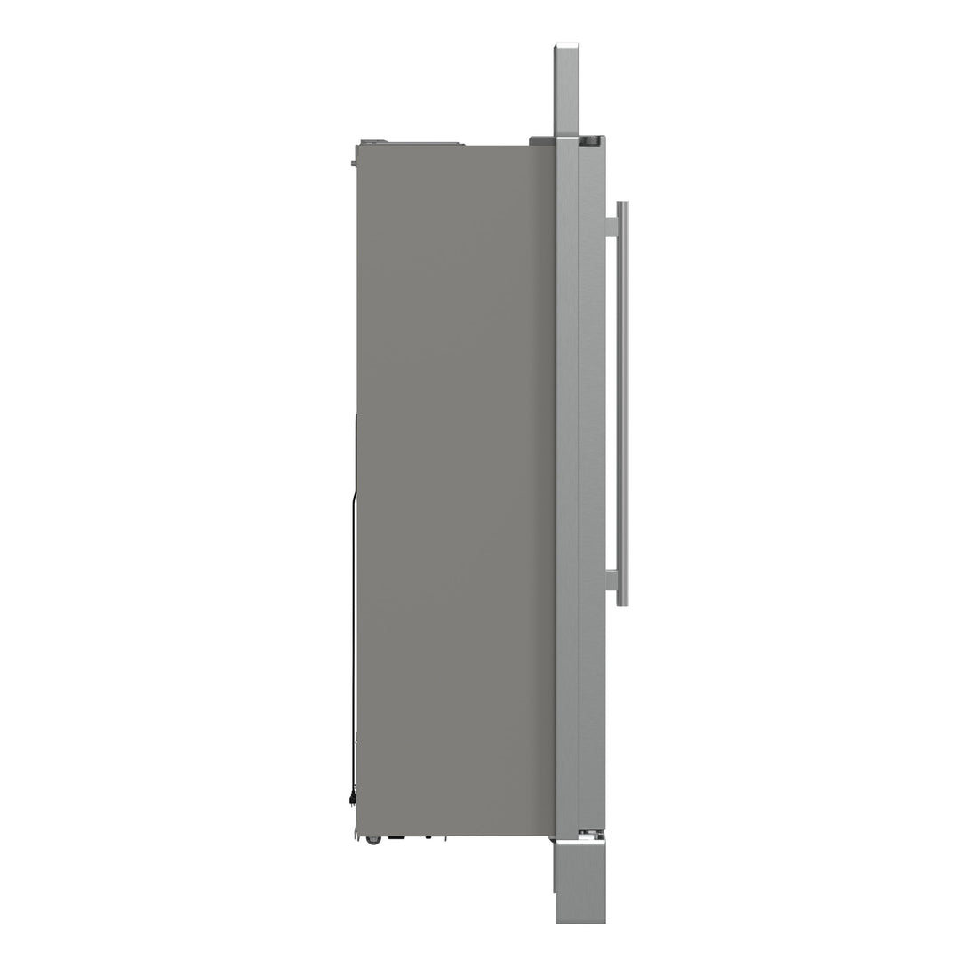 Forno Salerno 37-Inch Built-In Stainless Steel Refrigerator, 15.6 cu.ft, Modern Decorative Grill, ENERGY STAR Certified