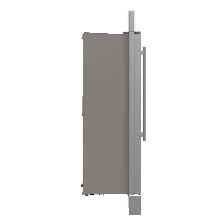 Forno Salerno 37-Inch Built-In Stainless Steel Refrigerator, 15.6 cu.ft, Modern Decorative Grill, ENERGY STAR Certified