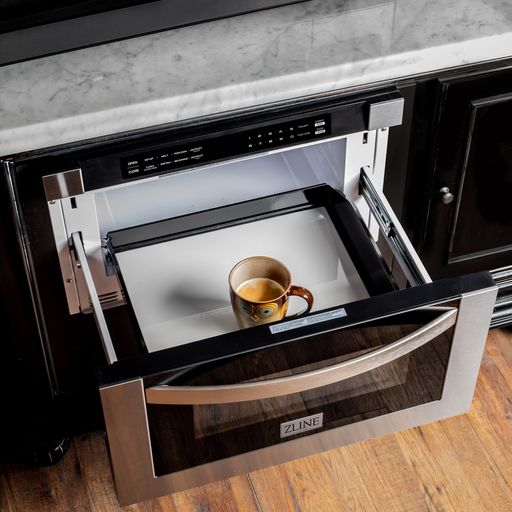 ZlINE 24” Stainless Steel Touch Screen Control Microwave Drawer