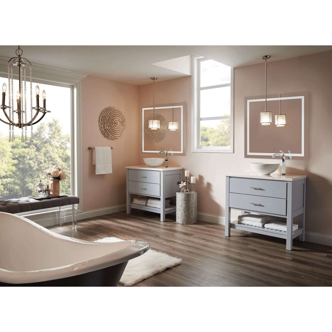 Krugg Icon 36 x 36 LED Bathroom Mirror - Dimmer & Defogger