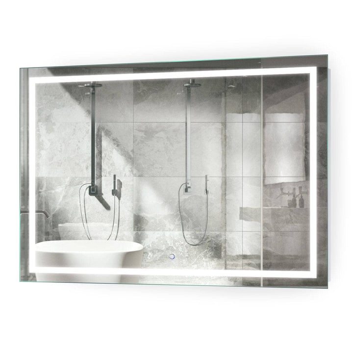 Krugg Icon 48 x 36 LED Bathroom Mirror - Dimmer & Defogger