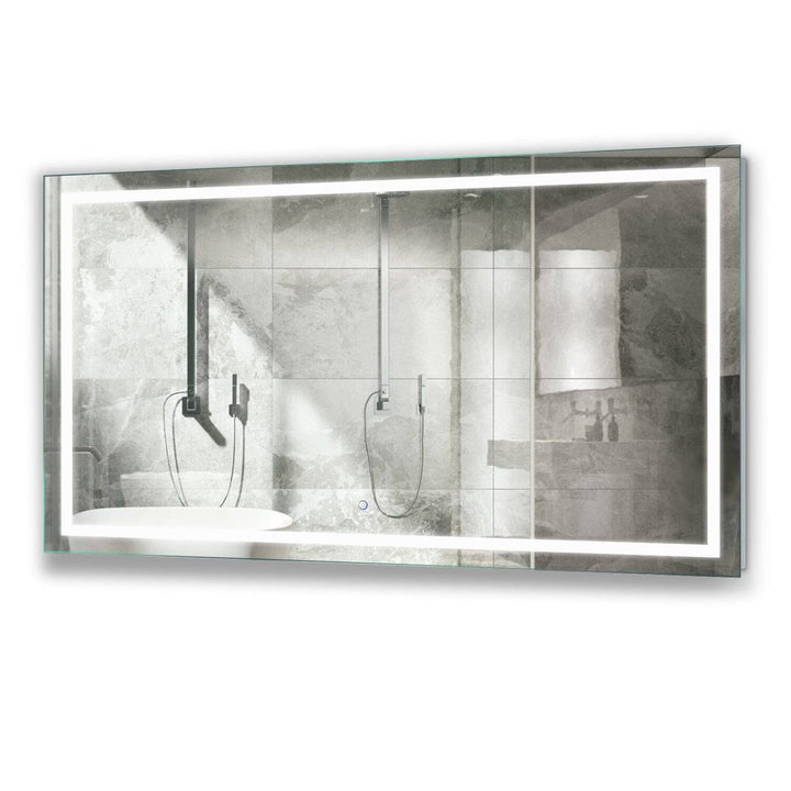 Krugg Icon 60 x 36 LED Bathroom Mirror - Dimmer & Defogger