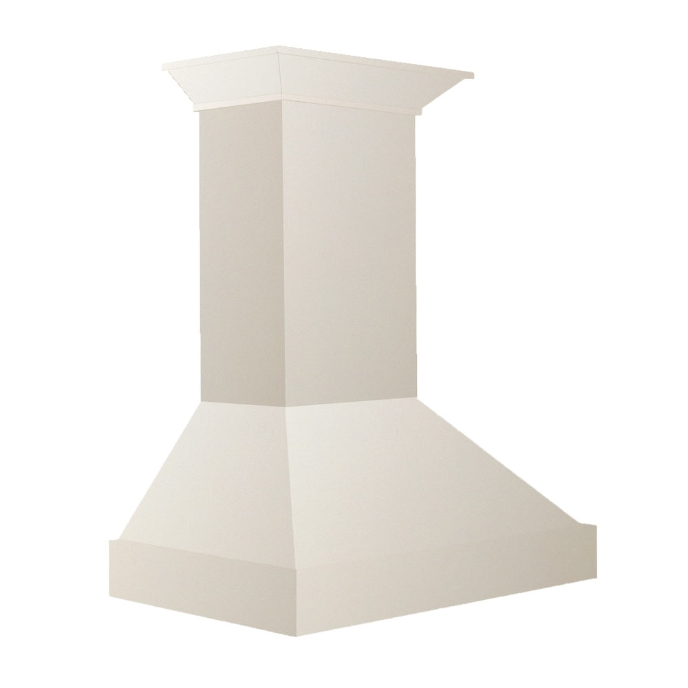 ZLINE 30 in. Ducted Wooden Wall Mount Range Hood in Cottage White (KBTT-30)