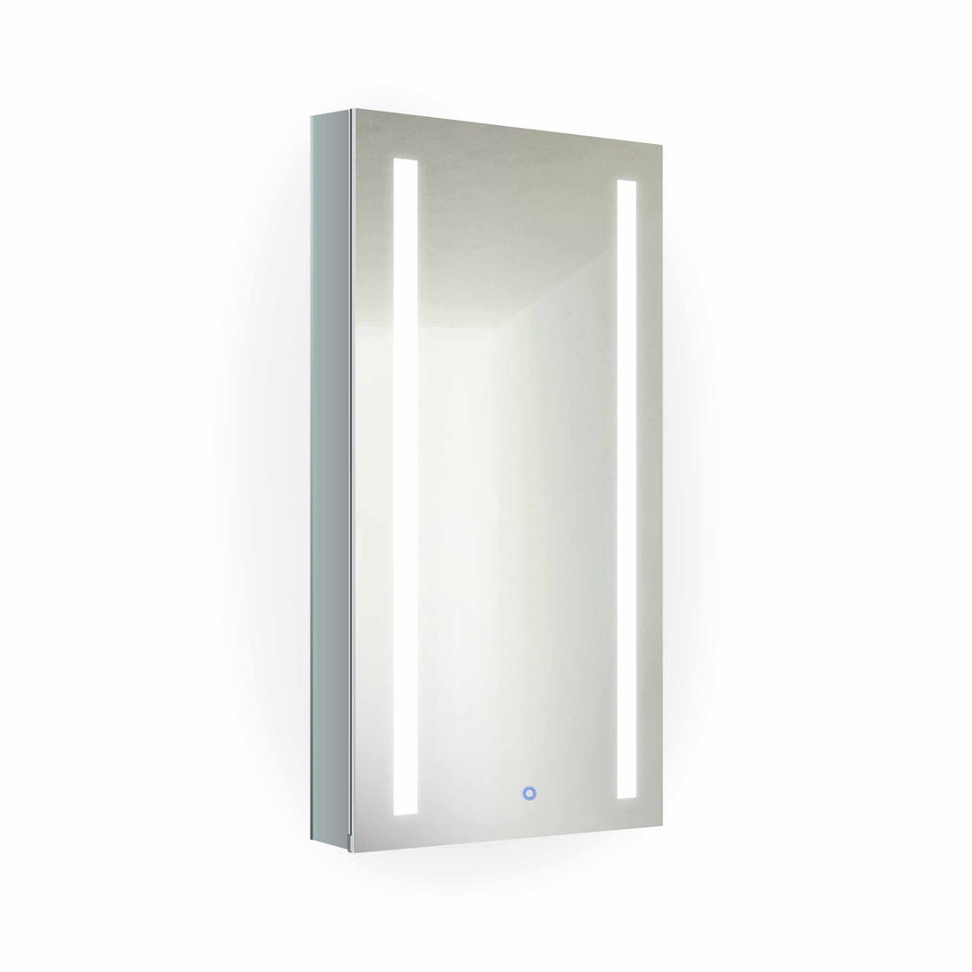 Krugg Kinetic 15 x 30 LED Medicine Cabinet - Dimmer/Defogger