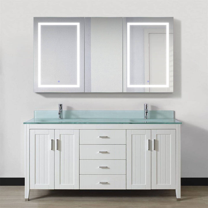 Krugg Svange 6636DLLR 66″ X 36″ Dual LED Medicine Cabinet