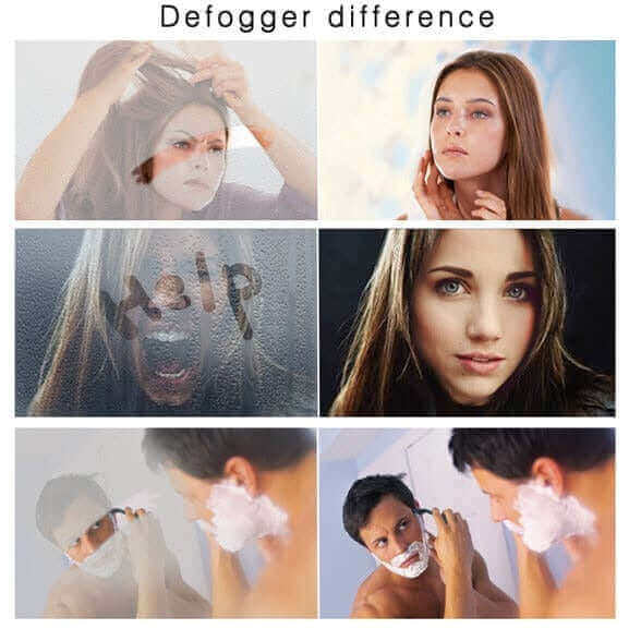 Krugg Icon 54 x 36 LED Bathroom Mirror - Dimmer & Defogger